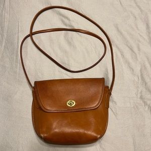 Vintage Quincy Brown Coach Bag #9919